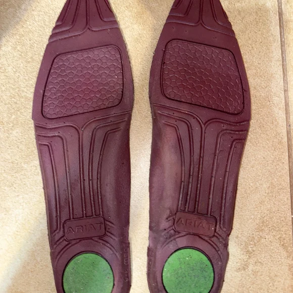 Ariat Black Caiman Belly Western Cowboy Boots with Embroidered Design - Picture 11 of 12